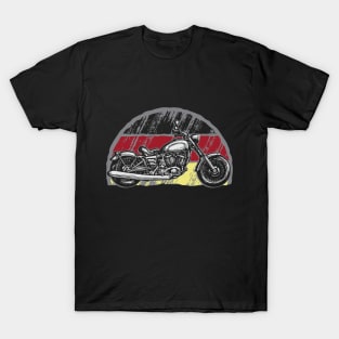 Retro Motorcycle T-Shirt